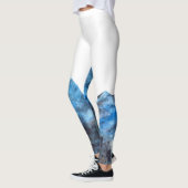 "Tranquil Blue" Vrouwen Leggings (Links)