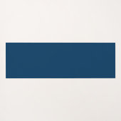 Tranquil Blue Zen | Gepersonaliseerd Yogamat (Achterkant (horizontaal))