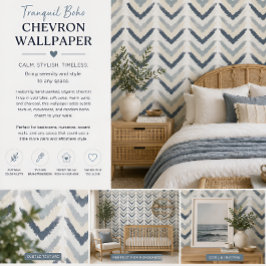 Tranquil Boho Chevron Behang