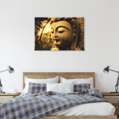 Tranquil Buddha Wrapped Canvas (Insitu (Slaapkamer))