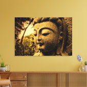 Tranquil Buddha Wrapped Canvas (Insitu (Woonkamer))