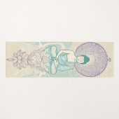 Tranquil Buddha Yoga Mat – Perfect voor meditatie (Voorkant (horizontaal))