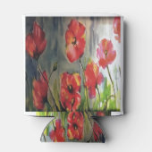 Tranquil Buds die in de windverf blazen Blikjeskoeler (Achterkant)