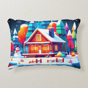 Tranquil Christmas Accent Kussen