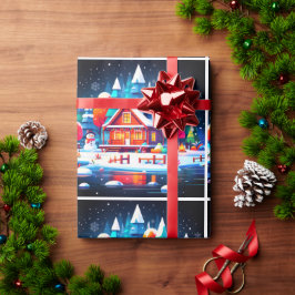 Tranquil Christmas Cadeaupapier