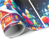 Tranquil Christmas Cadeaupapier (Rol Hoek)