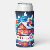 Tranquil Christmas Seltzer Blikjeskoeler (Seltzer Achterkant)