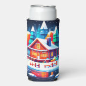 Tranquil Christmas Seltzer Blikjeskoeler (Seltzer Voorkant)