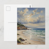 Tranquil Coastal Sunrise Briefkaart (Voorkant / Achterkant)