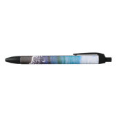 Tranquil Coastal Waves Design Pen (Bovenkant)