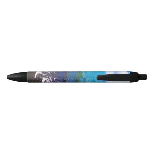 Tranquil Coastal Waves Design Pen (Achterkant)