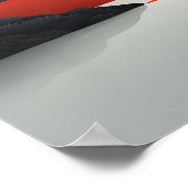 Tranquil Dawn: Een sereen Japans landschap Poster (Hoek)