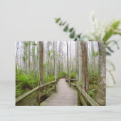 Tranquil Day in het moeras Flat wenskaart Kaart (Staand voorkant)