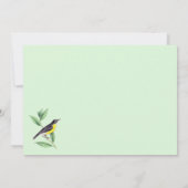 Tranquil Day in het moeras Flat wenskaart Kaart (Achterkant)