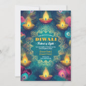 Tranquil Diwali Aura Kaart (Voorkant)