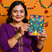 Tranquil Diwali Aura Kaart