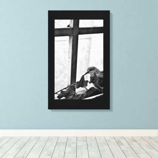 Tranquil Dove Canvas Afdruk (Insitu (Houten vloer))