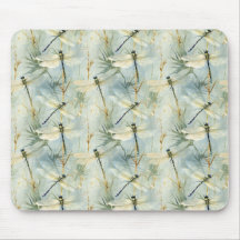 Tranquil Dragonfly Watercolor-stijl