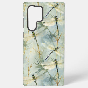Tranquil Dragonfly Watercolor-stijl Samsung Galaxy Hoesje