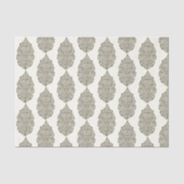 Tranquil Elegance: Sepia Henna Patroon Tissue Pape Tissuepapier