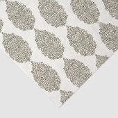 Tranquil Elegance: Sepia Henna Patroon Tissue Pape Tissuepapier (Detail)