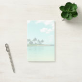 Tranquil en Serene Turquoise Beach in Hawaii Post-it® Notes (Kantoor)