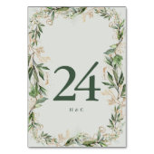 Tranquil Eucalyptus Elegant Green Breezy Zee Kaart (Voorkant)