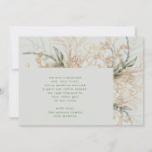 Tranquil Eucalyptus Green Breezy Zee Glass Photo (Achterkant)