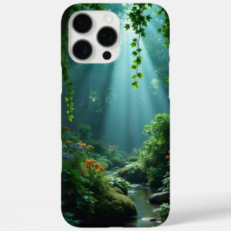 Tranquil Forest Stream iPhone Case