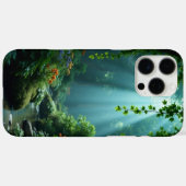 Tranquil Forest Stream iPhone Case (Achterkant (horizontaal))