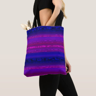 Tranquil glazen strepen tote bag