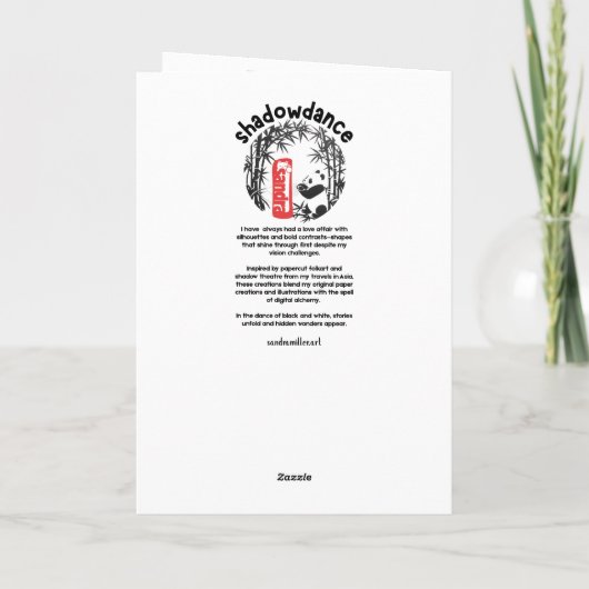 TRANQUIL GLEN Golden Retriever Wenskaart Kaart (Achterkant)