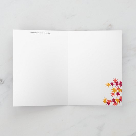 TRANQUIL GLEN Golden Retriever Wenskaart Kaart (Binnen)