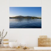 Tranquil Glen Lake in Upstate New York Poster (Keuken)