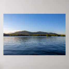 Tranquil Glen Lake in Upstate New York Poster