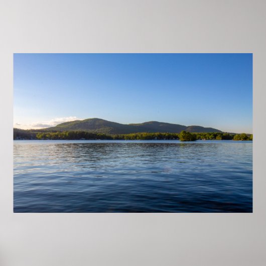 Tranquil Glen Lake in Upstate New York Poster (Voorkant)