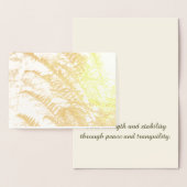 Tranquil Golden Fern Folie Kaarten (Display)