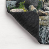 Tranquil Groene Herfsten Serene Natuur Elegantie Muismat (Hoek)