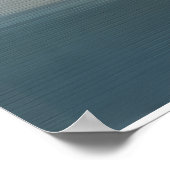 Tranquil Horizon Abstract Landscape Poster (Hoek)