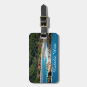 Tranquil Island Paradise Labadee Haiti Bagagelabel (Voorkant verticaal)