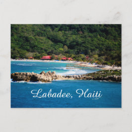 Tranquil Island Paradise Labadee Haiti Briefkaart