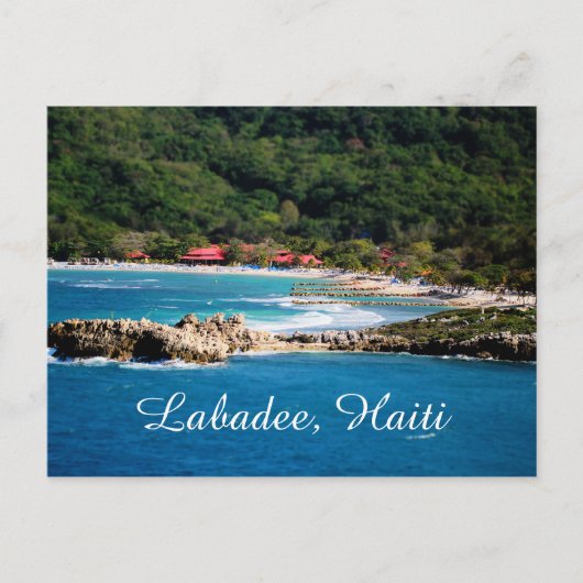 Tranquil Island Paradise Labadee Haiti Briefkaart (Voorkant)