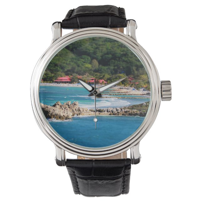Tranquil Island Paradise Labadee Haiti Horloge (Voorkant)