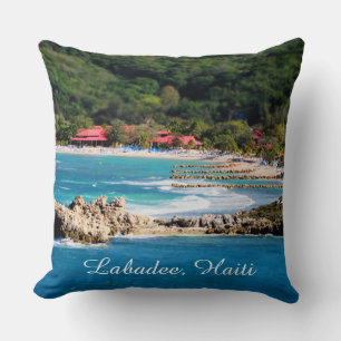 Tranquil Island Paradise Labadee Haiti Kussen