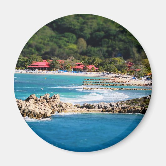 Tranquil Island Paradise Labadee Haiti Magneet (Voorkant)