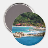 Tranquil Island Paradise Labadee Haiti Magneet (Voorkant / Achterkant)
