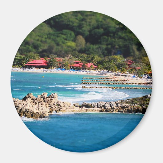 Tranquil Island Paradise Labadee Haiti Magneet (Voorkant)