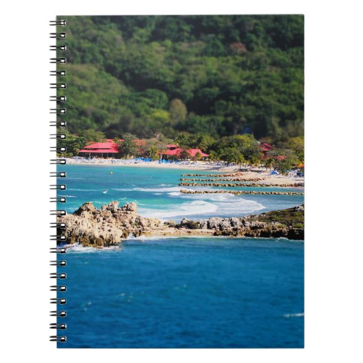 Tranquil Island Paradise Labadee Haiti Notitieboek (Voorkant)