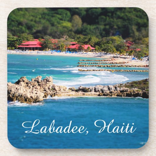 Tranquil Island Paradise Labadee Haiti Onderzetter (Voorkant)