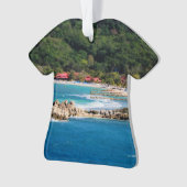 Tranquil Island Paradise Labadee Haiti Ornament (voorkant)